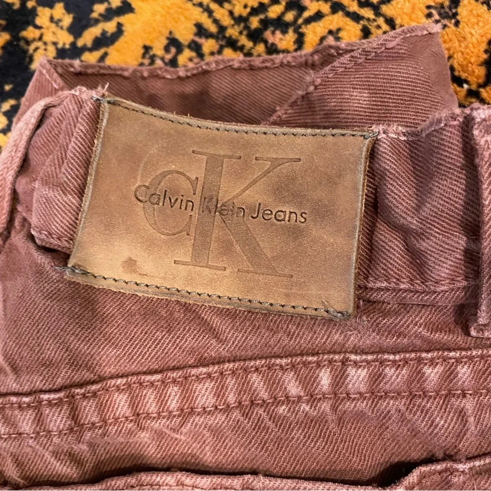 Vintage Brown Calvin Klein Jeans - Picture 6 of 7